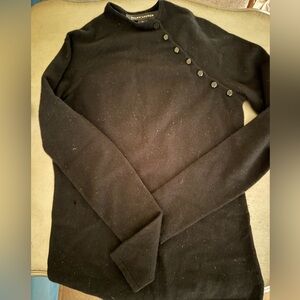 100% Authentic RALLPH LAUREN Vintage Cashmere Sweater Size Small Color Black